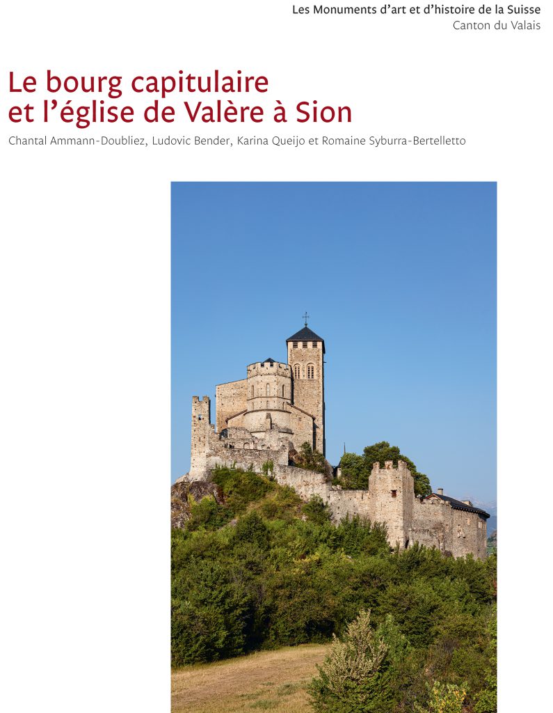 Image Couverture du livre « Les Monuments d’art et d’histoire du canton du VS VIII. Le bourg capitulaire et l’église de Valère à Sion »